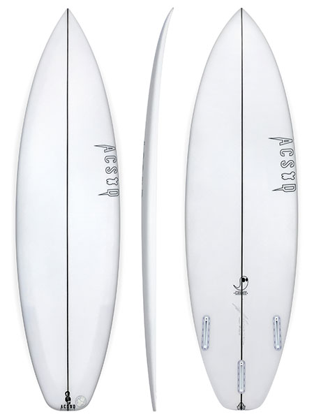 送料含むACSOD ghost 5’10x 18 6/8x 2 1/4 26.5L ダイビング・シュノーケリング